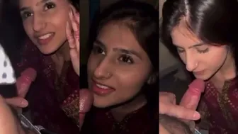 Indian Cute Ladki ne Lover Ka Mota Loda Chusa