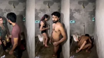 Pakistani Girlfrined ko Bathroom me Choda