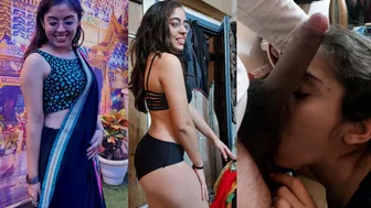 Chasme Vali Mumbai GF ne Blowjob and Chudai Karayi