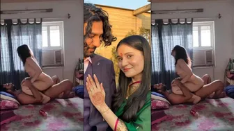 Newly Merried Wife ne Lode Par Beth kar Jumping Ki