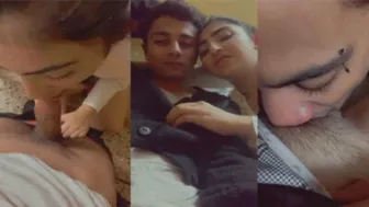 Cute Punjabi GF ne Oyo me Lover ka Loda Chus Kar Choot Marva Li- Desi MMS