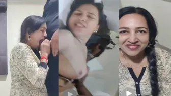 Desi Chuddkadd Bhabhi ne Loda Chus Kar Missionary Style Me Choot MARVA li