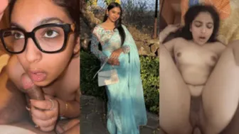 Hot NRI Indian Babe Cheats Before Marriage Sends Nudes Blowjobs