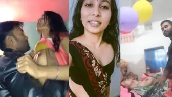 Indian Village Girlfriend Fucked Hard by Lover in Her Room